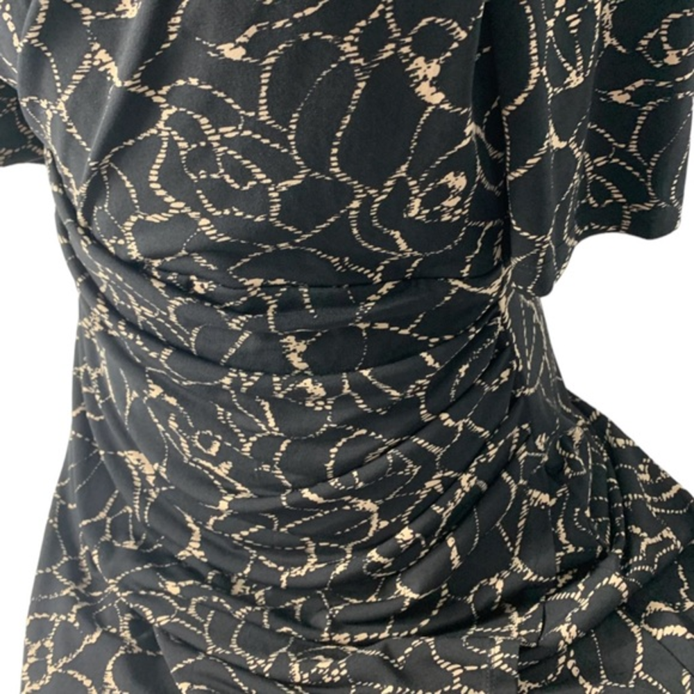 Connected Apparel Wrap Dress‎
